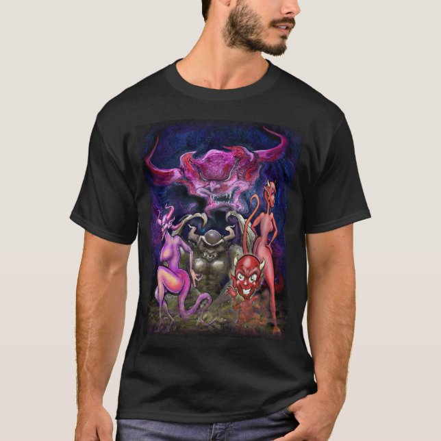 T-shirt Danseurs d'Halloween (Devant)