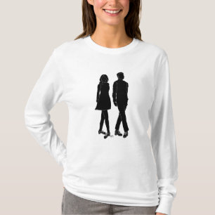 T-shirt Danseurs irlandais à la step en silhouette