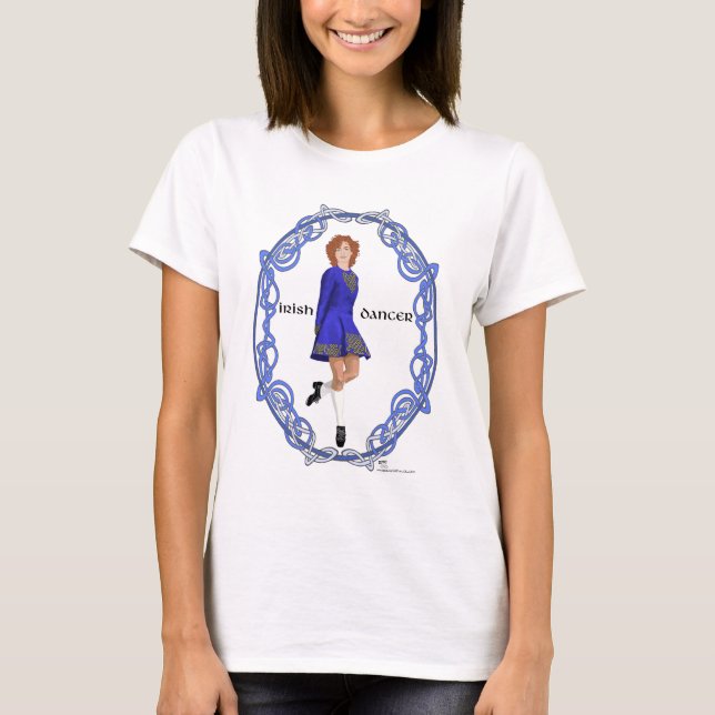 T-shirt Danseurs irlandais à pas rythmés (Devant)