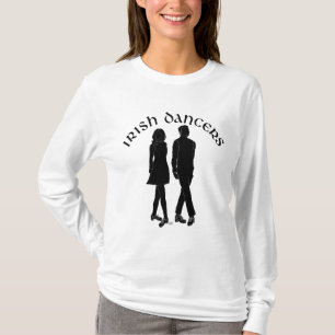 T-shirt Danseurs irlandais en silhouette