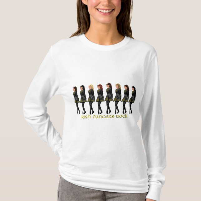 T-shirt Danseurs Irlandais S'éclatent (Devant)