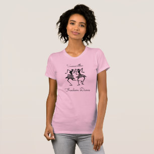 T-shirt Danseurs Silhouette Géniaux et Heureux