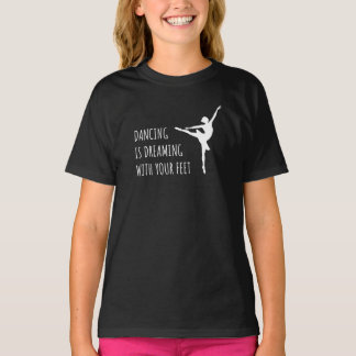T-shirt Danseuse Ballet Rêves Danse