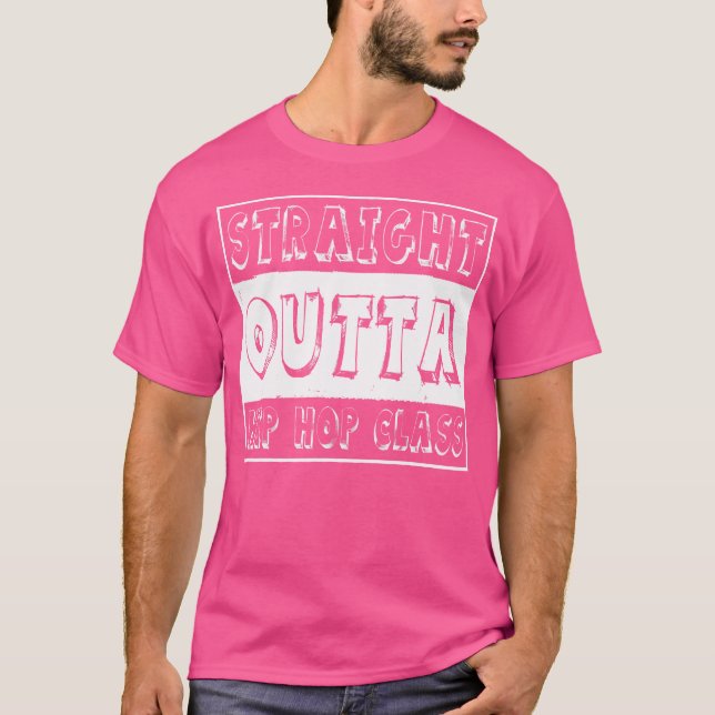 T-shirt Danseuse Cadeau droit devant classe de danse Hip h (Devant)