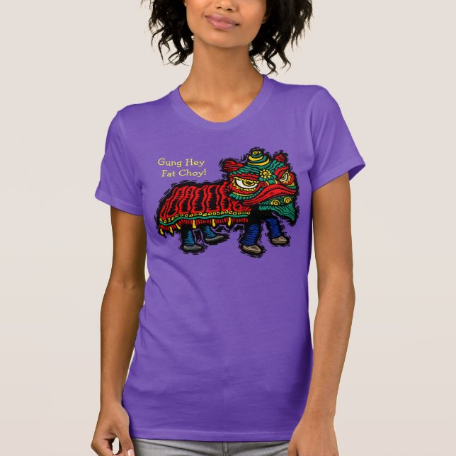 T-shirt Danseuse Chinoise (Devant)