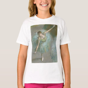 T-shirt Danseuse dans Green Edgar Degas
