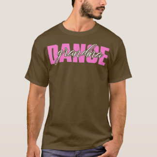 T-shirt Danseuse de Ballerina Danser Grand-mère Danser