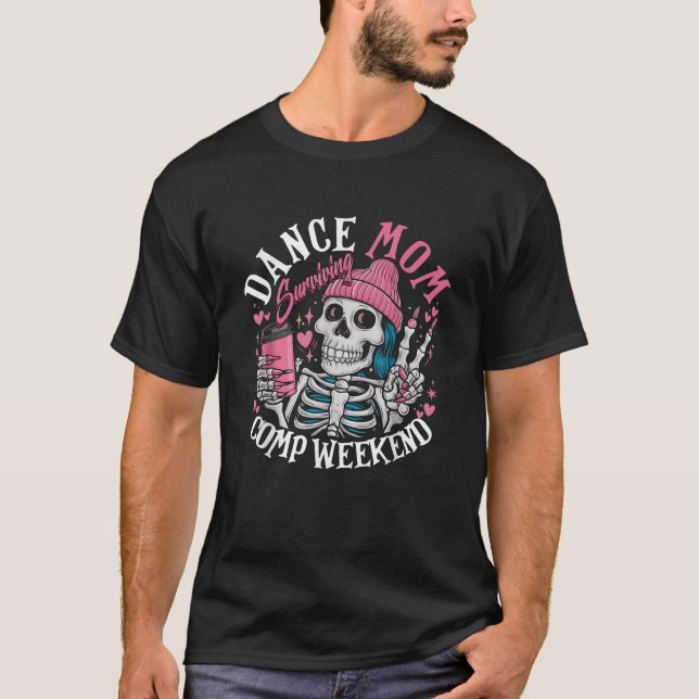 T-shirt Danseuse de café (Devant)