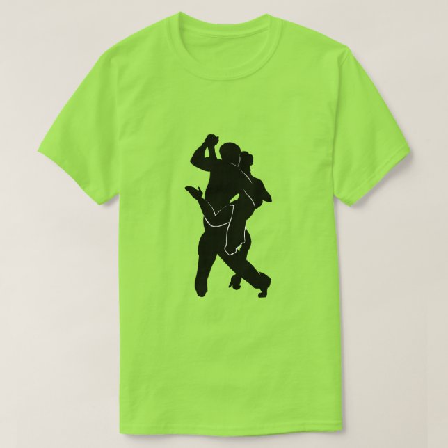 T-shirt Danseuse de couple Tango (Design devant)