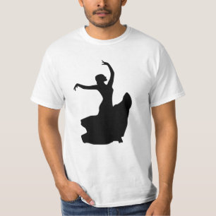 T-shirt Danseuse de flamenco uniquement