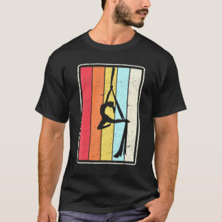 T-shirt Danseuse de Soie Aérienne Silhouette Danseuse Aéri