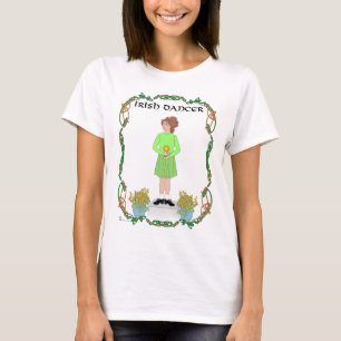 T-shirt Danseuse de step irlandais à Feis
