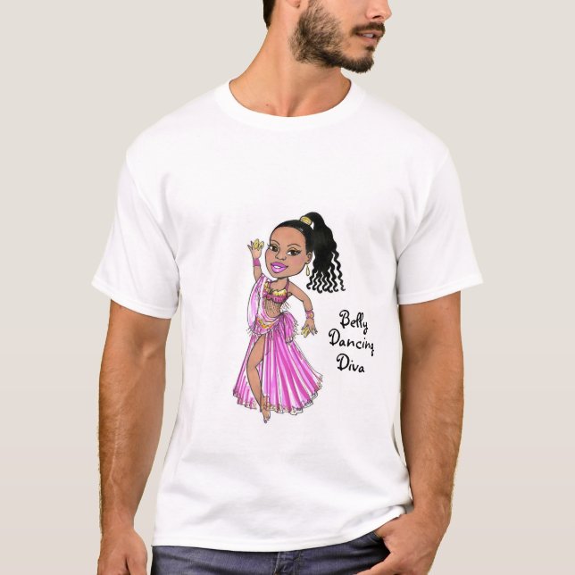 T-shirt Danseuse du ventre (Devant)