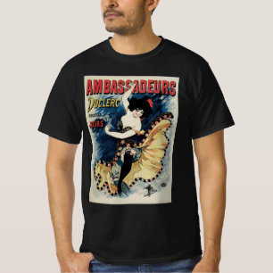 T-shirt Danseuse flamenco Art nouveau vintage, Ambassadeur
