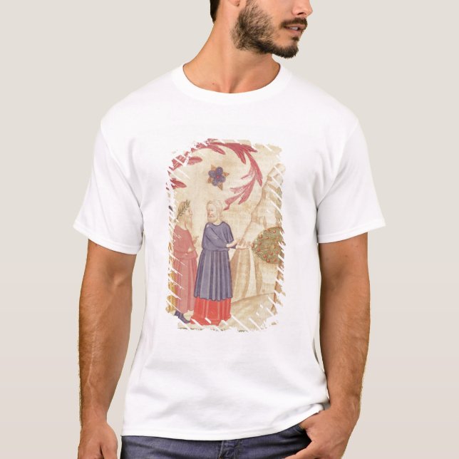 T-shirt Dante et Virgil dans le paradis terrestre (Devant)