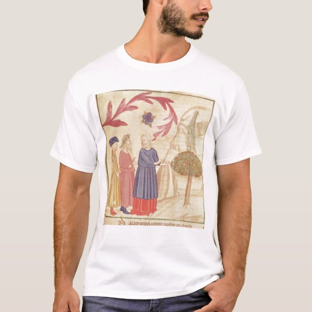 T-shirt Dante et Virgil dans le paradis terrestre (Devant)