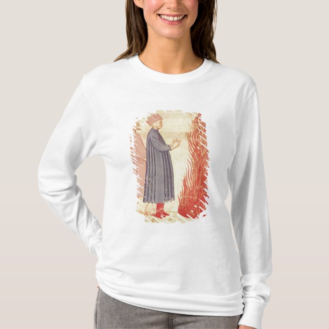 T-shirt Dante et Virgil identifient Ulysees (Devant)