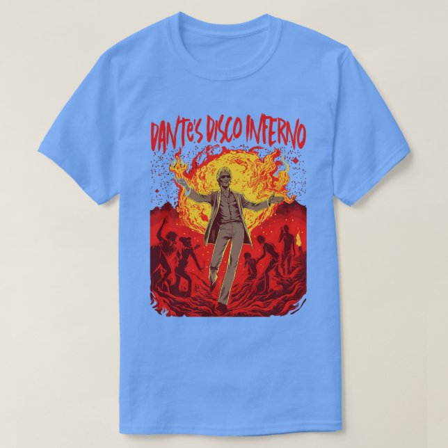 T-shirt Dantes Disco Inferno (Design devant)