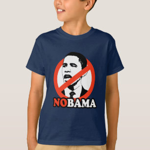 T-SHIRT D'ANTI-OBAMA/NOBAMA