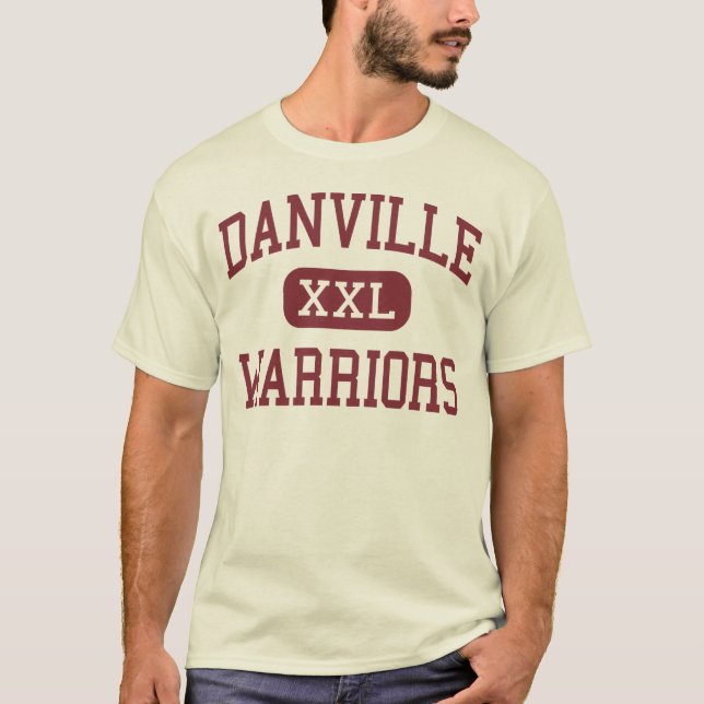 T-shirt Danville - guerriers - la Communauté - Danville (Devant)