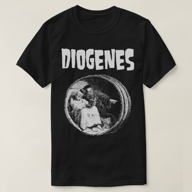 T-shirt Danzigènes Diogenes de Sinope (Design devant)