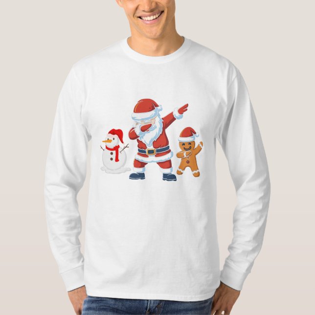 T-shirt Dap Père Noël Drôle (Devant)