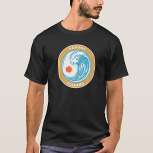 T-shirt Daphne Alabama Al Beach Ocean Wave Vacances Souven