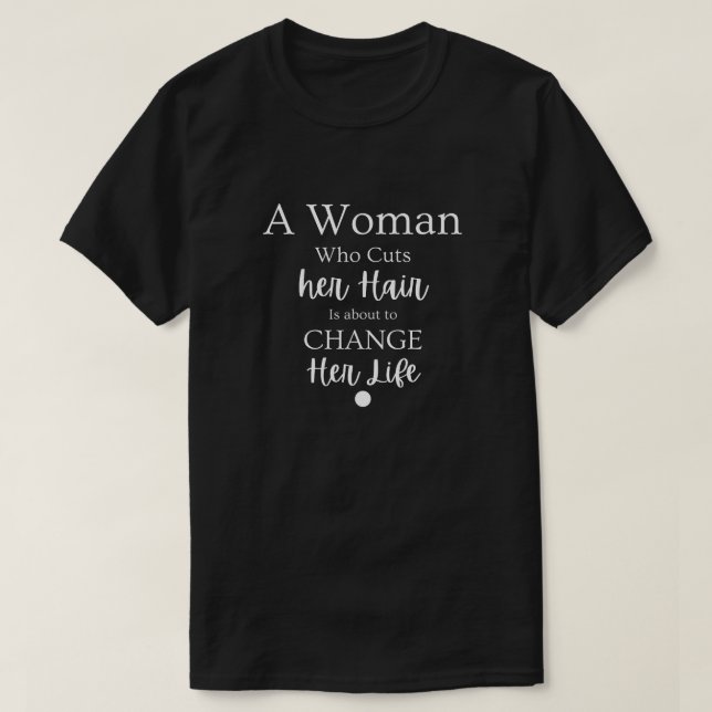 T-shirt d'appréciation de coupe de cheveux pour to (Design devant)