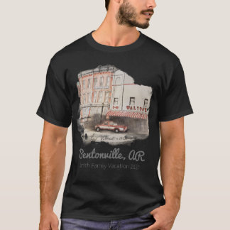 T-shirt d'aquarelle Walmart S-5x pour hommes