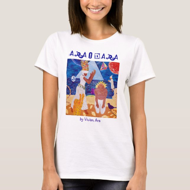 T-shirt d'ARAODARA par des arums de Vivian (Devant)