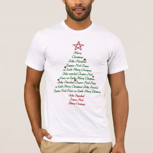 T-shirt d'arbre de Noël