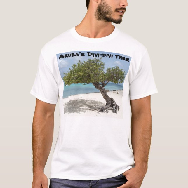 T-shirt d'arbre du Divi-divi d'Aruba (Devant)