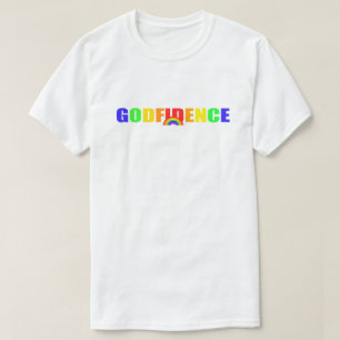 T-shirt d'arc-en-ciel de Godfidence