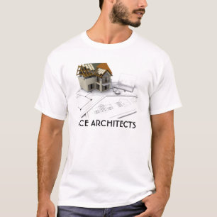 T-shirt d'architecte/entreprise de construction