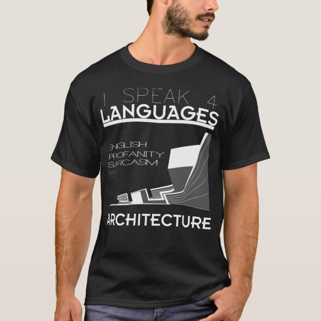 T-shirt d'architecture Funny Architect Poison (Devant)