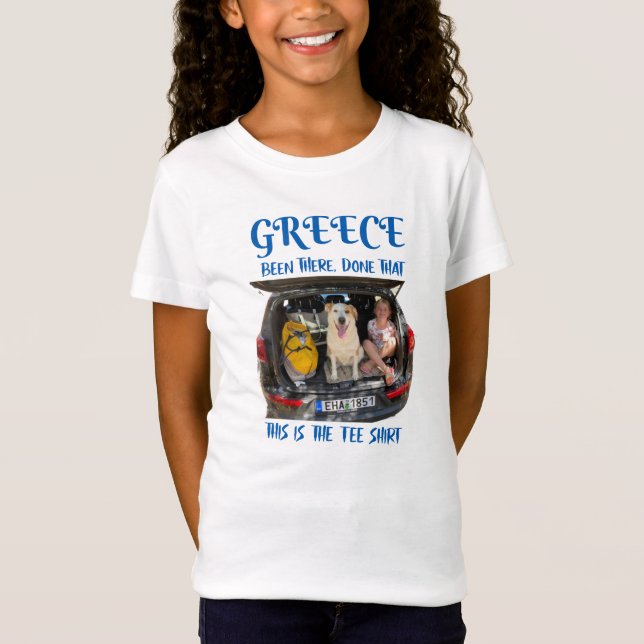 T-Shirt Darcy en Grèce (Devant)