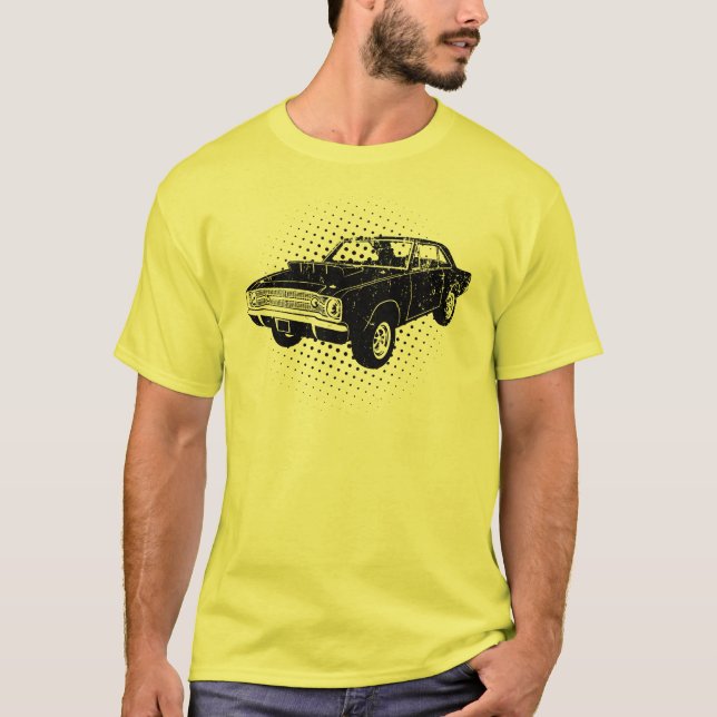 T-shirt Dard de 1968 Dodge Hurst Hemi (Devant)