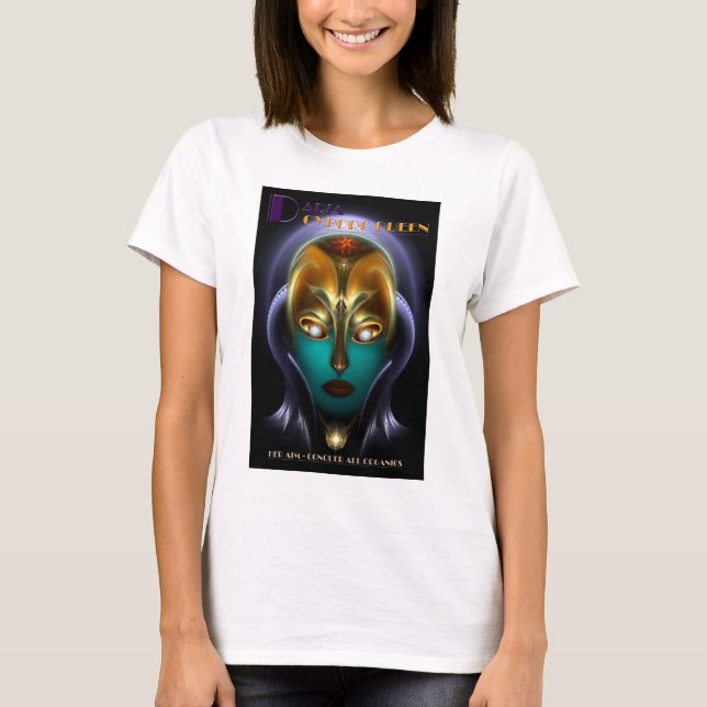 T-shirt Daria Cyborg Queen (Devant)