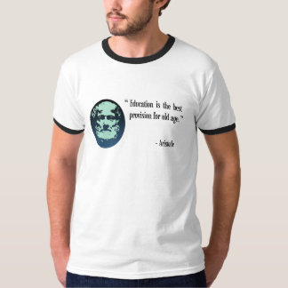 T-shirt d'Aristote d'éducation