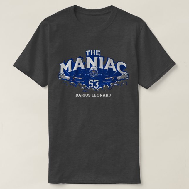 T-shirt Darius Leonard Le fou (Design devant)