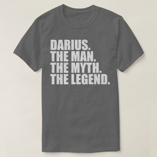 T-shirt DariusDarius Nom Darius prénom (Design devant)