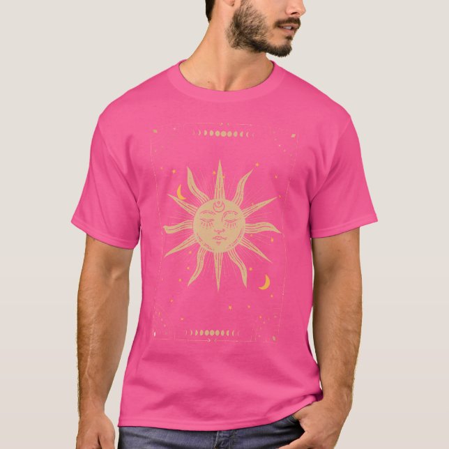 T-shirt Dark Academia Esthétique Light Academia Soleil Et  (Devant)