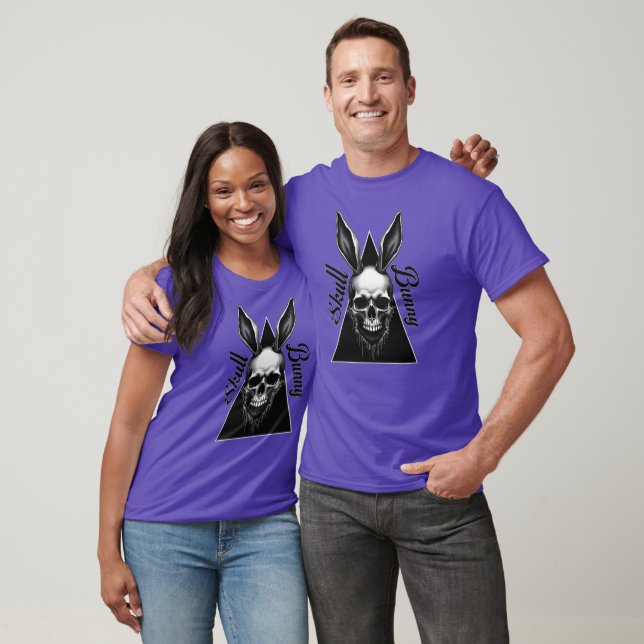 T-shirt Dark Bunny – Gothic Easter Art - camiseta (Unisexe)