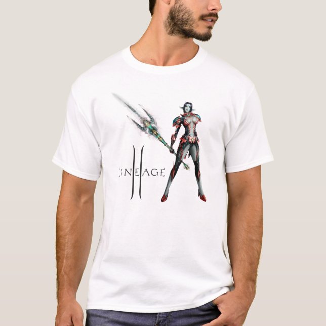 T-shirt Dark elf Female Lineage 2 (Devant)