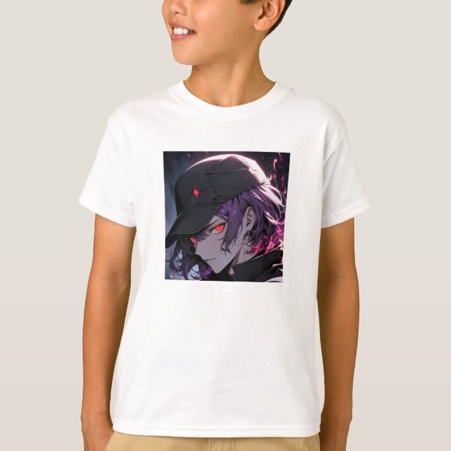 T-shirt Dark Enigma : Libérez le pouvoir 🔥 👁️" (Devant)