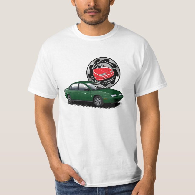 T-shirt Dark Green Saturn SL2 SCCNA (Devant)