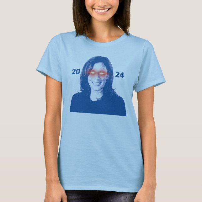 T-shirt Dark Kamala Harris 2024 (Devant)
