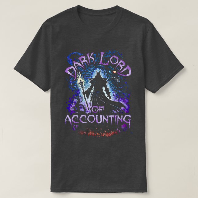 T-shirt Dark Lord Accounting (Design devant)