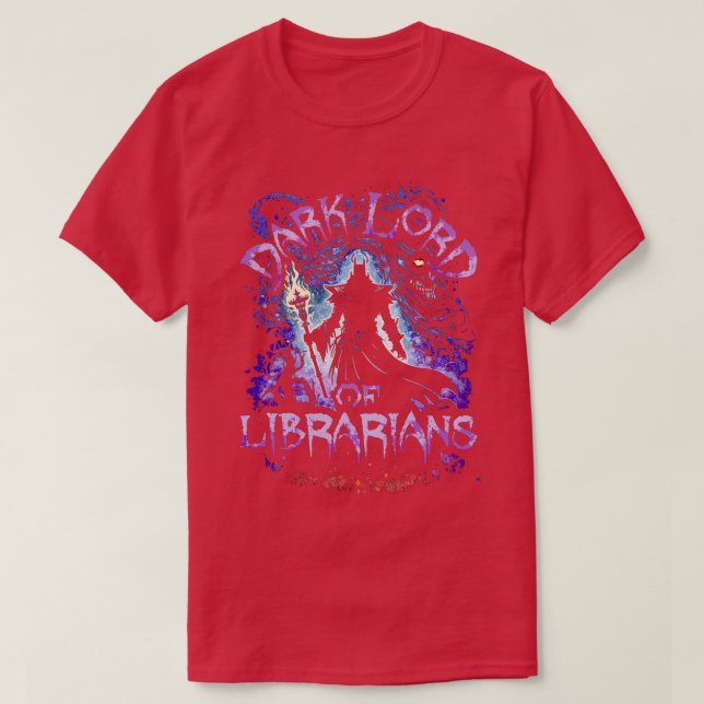 T-shirt Dark Lord Des Bibliothécaires (Design devant)