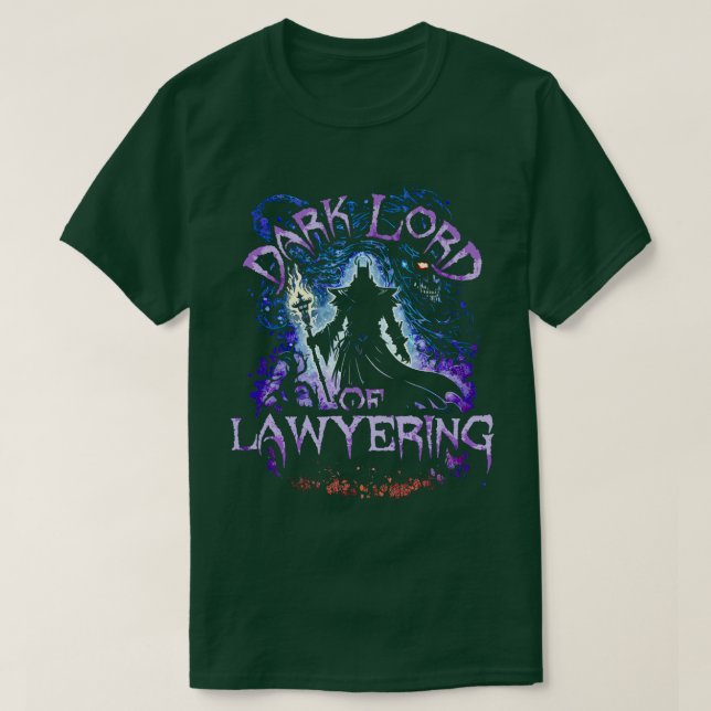 T-shirt Dark Lord of Lawyering (Design devant)